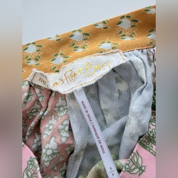 Jen's Pirate Booty Rhiannon Floral Patchwork Shorts S NWOT - Picture 4 of 8